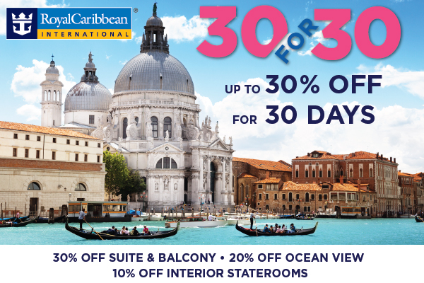 Last call: 2 Days to Save with Royal Caribbean