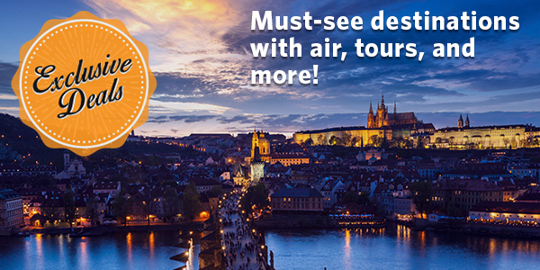 Exclusive Deals with Air, Tours and more!