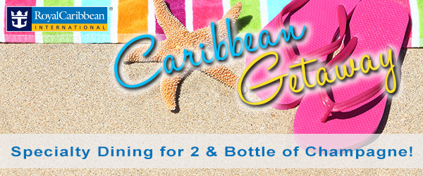 Royal Caribbean Oasis, Allure and Jewel sailings with gratuities, obc, dining and champagne