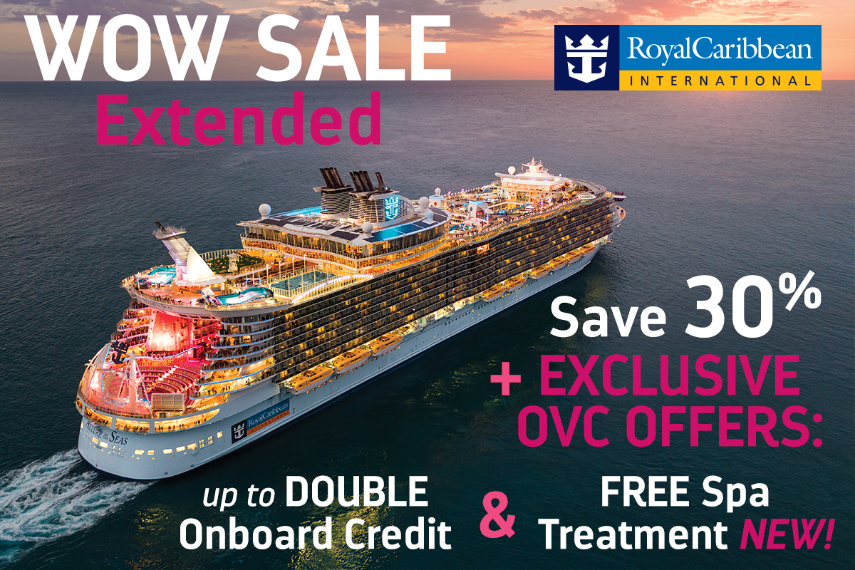 Royal Caribbean WOW Sale with Special Savings
