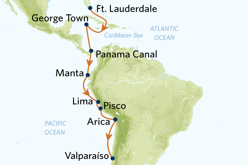 South America Map