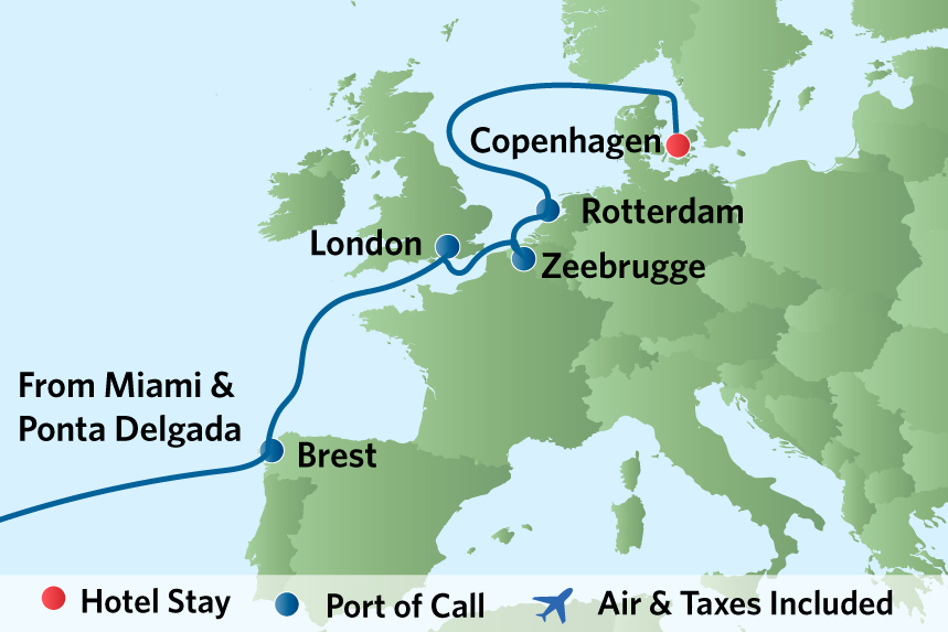 28nt VIP Fort Lauderdale to Amsterdam