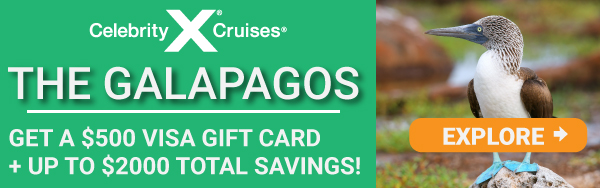 Celebrity Galapagos Offer