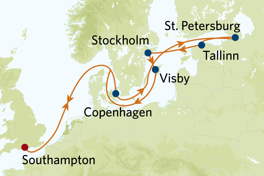 Northern Capitals map