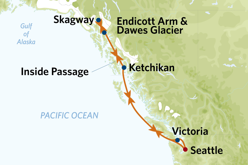 7 night alaska cruise on celebrity solstice roundtrip seattle