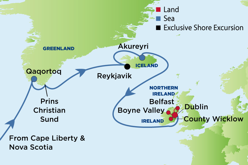 EJ to Ireland, Iceland & Greenland