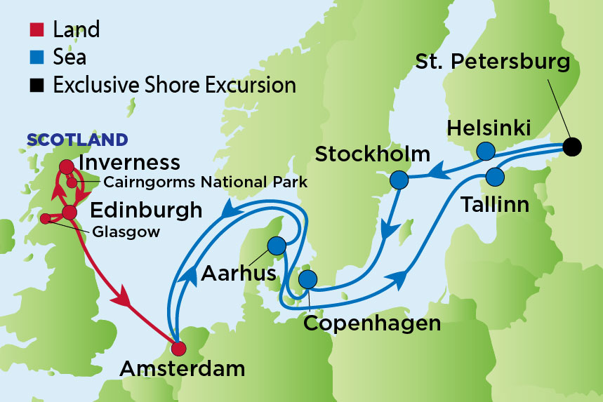 Journey to the Scottish Highlands & the Baltic Sea