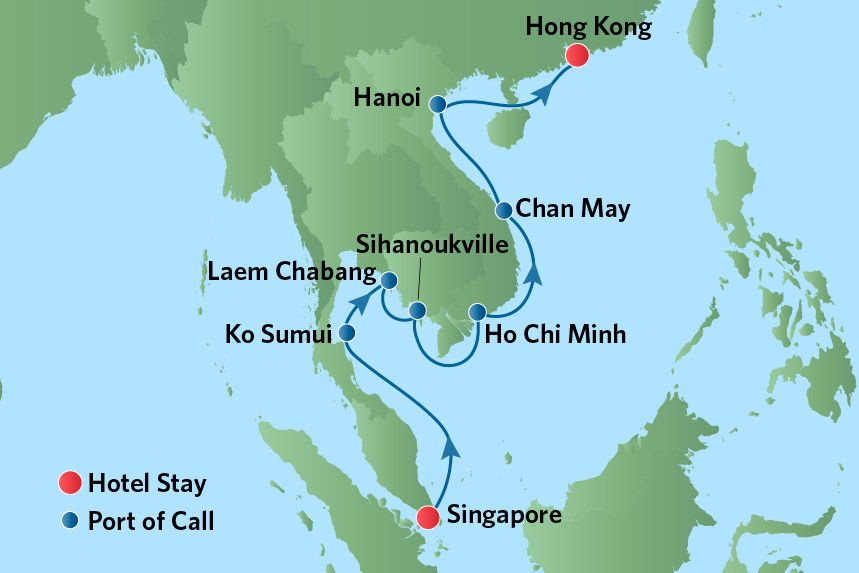 NCL 16nt Southeast Asia VIP