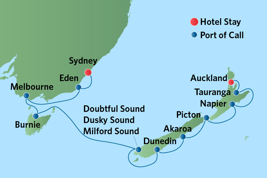 NCL 16 Nt AUS NZ VIP