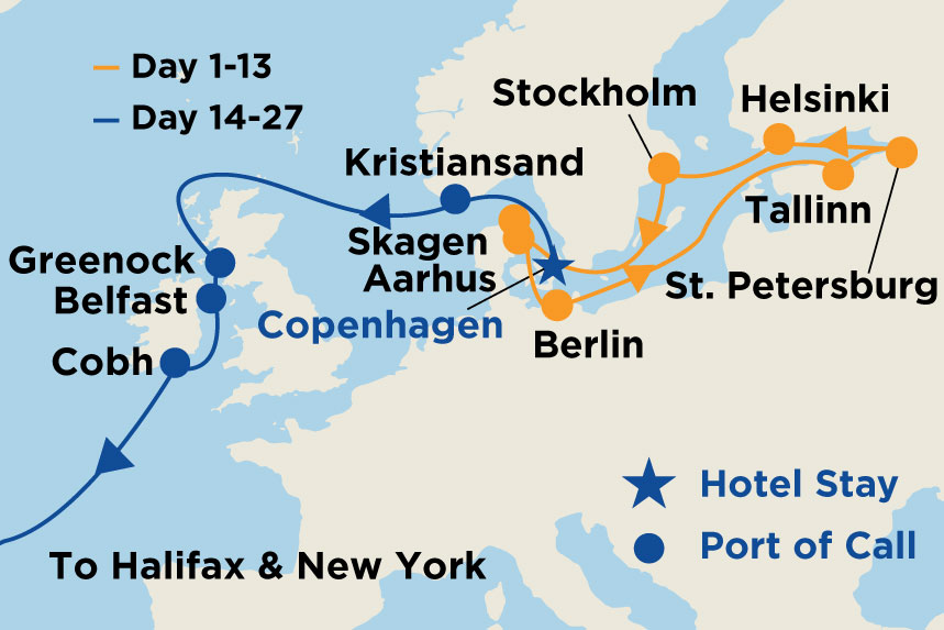 Transatlantic Value Inclusive Package