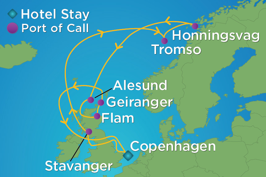 13 Night Norway CPH to CPH