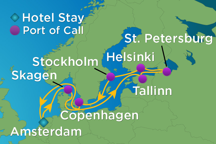 14 Night Northern Capitals VIP
