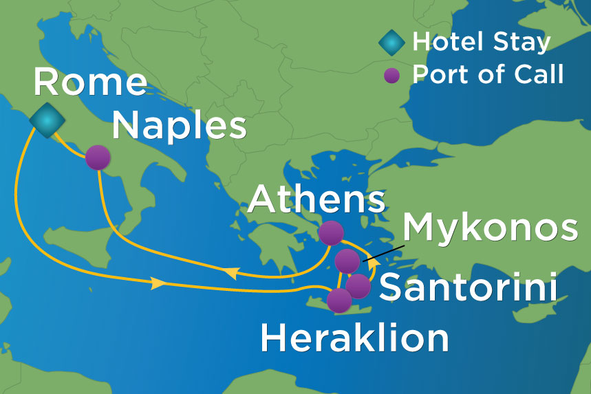 11 Night Greek Isles VIP