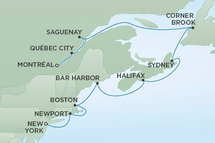 RSSC Luxury Canada Cruise