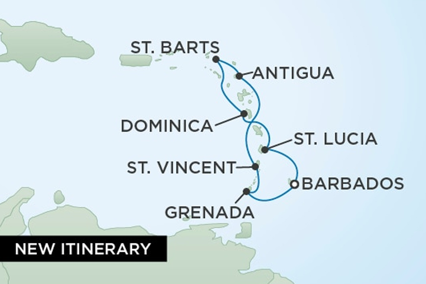 RSSC Luxury Caribbean Cruise